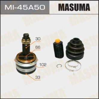 ШРУС 33x66x30х50MITSUBISHI Pajero III 2000 — 2006 MASUMA MI45A50