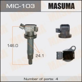 Катушка зажигания MASUMA MIC103 (фото 1)