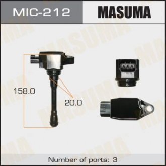 Катушка зажигания MASUMA MIC212 (фото 1)