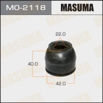Пыльник опоры шаровой 22х42х40 MASUMA MO2118 (фото 1)