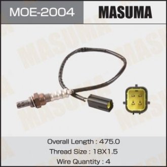 Датчик кислорода (лямбда-зонд) Infinity FX35 (06-12) / Nissan Qashqai (06-13), X MASUMA MOE2004