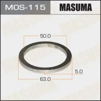Кольцо глушителя графитовое MASUMA MOS115