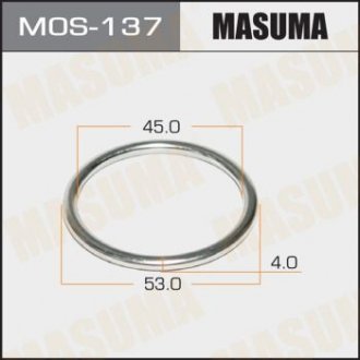 Кольцо глушителя (45x54.5x4) MASUMA MOS137 (фото 1)