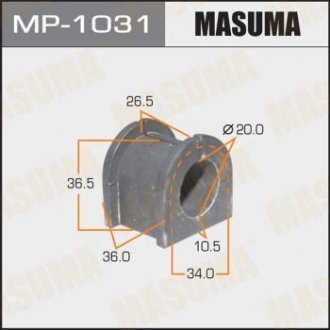 Втулка стабилизатора /rear/ OUTLANDER /CW5W, CW6W [уп.2] MASUMA MP1031 (фото 1)
