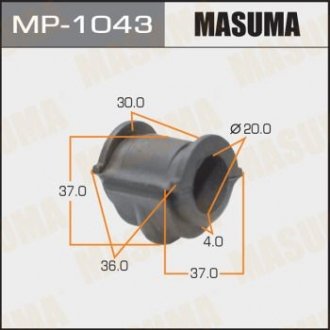 Втулка стабилизатора переднего Nissan Almera (00-06) (Кратно 2 шт) MASUMA MP1043
