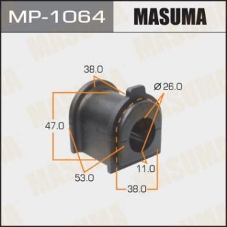 Втулка стабилизатора заднего Toyota Land Cruiser (09-) (Кратно 2 шт) Ma MASUMA MP1064 (фото 1)