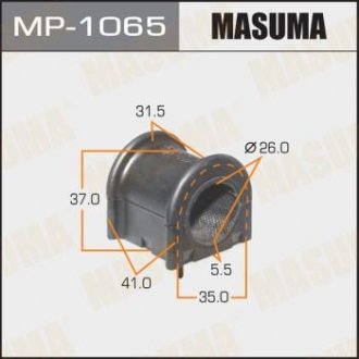 Втулка стабилизатора переднего Lexus RX 350 (08-15)/ Toyota Highlander (10-) (Кр MASUMA MP1065 (фото 1)