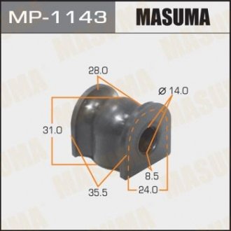 Втулка стабилизатора заднего Honda Accord (02-08) (Кратно 2 шт) MASUMA MP1143