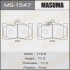 Колодка тормозная MASUMA MS1547 (фото 1)