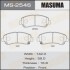 Колодка тормозная передняя Nissan Qashqai (06-13), X-Trail (07-14)/ Suzuki Kizas MASUMA MS2546 (фото 1)