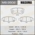 Колодка тормозная задняя Mitsubishi Lancer (03-07), Outlander (03-09) M MASUMA MS3502 (фото 1)