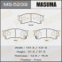 Колодка тормозная передняя MASUMA MS5239 (фото 1)