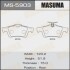 Колодка тормозная задняя Ford Focus (04-)/ Mazda 3 (03-), 5 (05-15) MAS MASUMA MS5903 (фото 1)