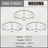 Колодка тормозная MASUMA MS7493 (фото 1)