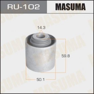 Сайлентблок заднего продольного рычага Nissan Pathfinder (-05) MASUMA RU102 (фото 1)