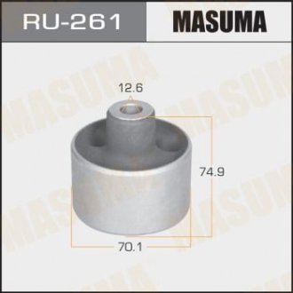 Сайлентблок заднего продольного рычага Mitsubishi Carisma (-03), Colt (-03), Lan MASUMA RU261 (фото 1)