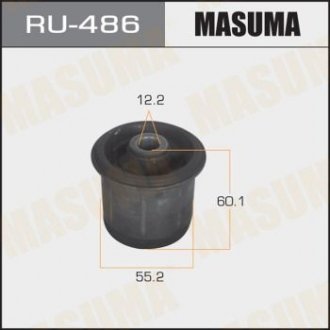 Сайлентблок кронштейна дифференциала заднего Nissan X-Trail (00-07) MASU MASUMA RU486