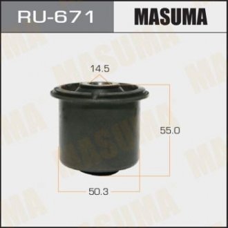 Сайлентблок переднего верхнего рычага Nissan Patrol (10-) MASUMA RU671 (фото 1)