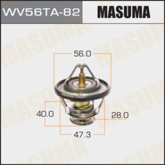 Термостат WV56TA-82 SUBARU OUTBACK MASUMA WV56TA82 (фото 1)