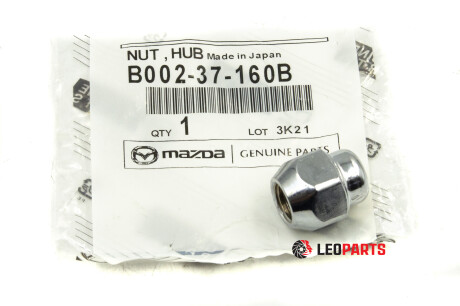 Оригинальная колесная гайка MAZDA B00237160B