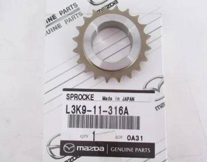 Шестерня коленвала (на привод маслонасоса) MAZDA L3K911314A