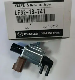 Клапан соленоид регулирования заслонки egr MAZDA LF82-18-741