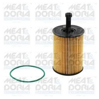 MEATDORIA Фильтр масляный вставка AUDI A3 1,2-2,0TDI VW 1,4-2,8: Golf IV, Polo, T5 SEAT, SKODA Fabia MEAT & DORIA 14028