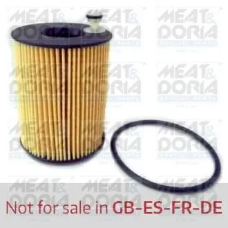 MEATDORIA Фильтр масляный Fiat Panda,500,Alfa Romeo,Lancia 11- MEAT & DORIA 14142
