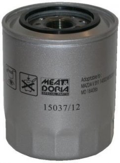 MEATDORIA MITSUBISHI Фильтр масла Lancer 1.8D,TD 87-, 2.0D,TD SHOGUN 2.5TD/L2000D/2 MEAT & DORIA 15037/12 (фото 1)