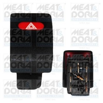 MEATDORIA OPEL Кнопка аварийной сигнализации ASTRA A MEAT & DORIA 23604