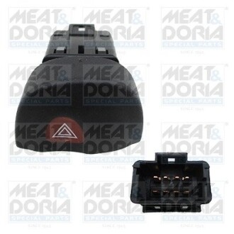 MEATDORIA RENAULT Кнопка авар. сигн. Megane -03 MEAT & DORIA 23640