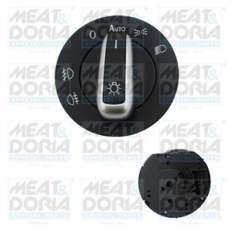 MEATDORIA VW Выключатель света фар Caddy III,Golf Plus,V,Jetta III,Passat,Touran 05- MEAT & DORIA 23806