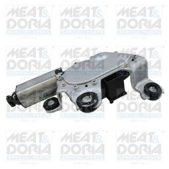 MEATDORIA Двигатель стеклоочистителя задней щетки SKODA OCTAVIA COMBI 2004- MEAT & DORIA 27259