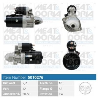 MEATDORIA DB Стартер T1 310 D 2.9 96- MEAT & DORIA 5010276