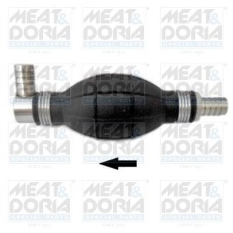 MEATDORIA Насос (&quot;груша&quot;) ручной подкачки топлива угловой/прямой d=12mm/d=12mm MEAT & DORIA 9592