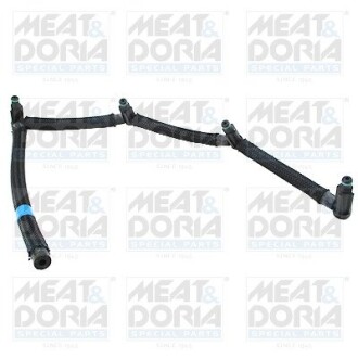 MEATDORIA CITROEN Шланг обратки топлива Berlingo,C2/3/4/5 III 1.6HDI 08-,Peugeot MEAT & DORIA 98005