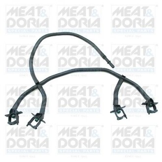 Meatdoria ford шланг обратки топлива mondeo iii,transit 2.0/2.2tdci 01- MEAT & DORIA 9832E