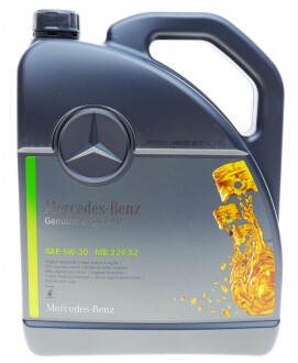 Моторна олива MB 229.52 5W-30 (5л) MERCEDES-BENZ A000989330913ABDE