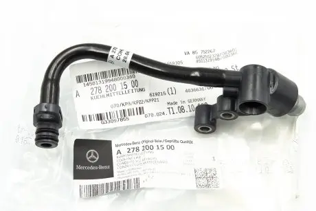 Трубка охлаждения турбины MERCEDES-BENZ A2782001500