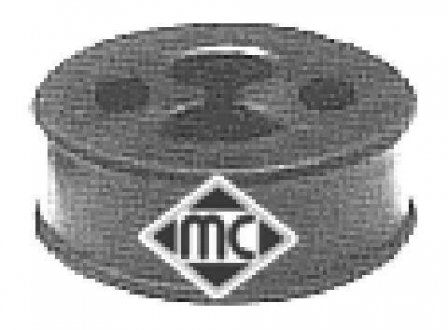 Подушка глушителя Fiat Punto (94-) Metalcaucho 02638 (фото 1)