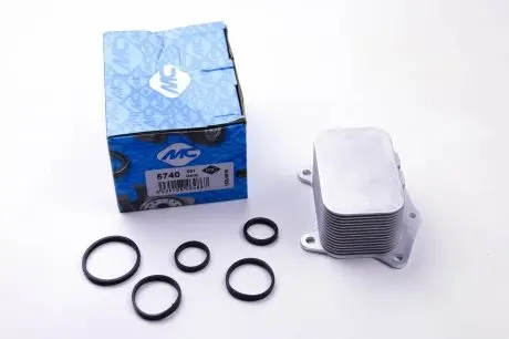 Радиатор масляный, (теплообменник) 07- Metalcaucho 05740