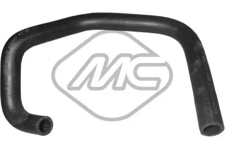 Патрубок радиатора citroen zx 1.9td (92-) Metalcaucho 08315