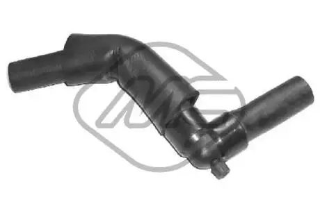 Патрубок системы отопления peugeot 406 1.9td (-04) Metalcaucho 08578