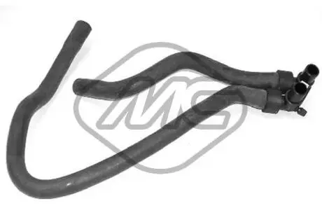 Патрубок системы отопления peugeot 306 1.9d (98-) Metalcaucho 08613