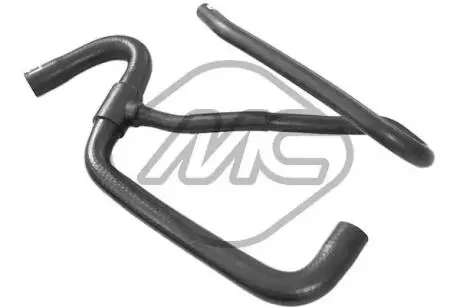 Патрубок радиатора dacia logan 1.5 Metalcaucho 09518