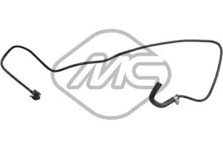 Трубка системы охлаждения Ford Fiesta VI 1.25/1.4 08- Metalcaucho 94340