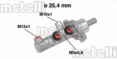 Циліндр гідравлічний гальмівний Metelli 05-0570