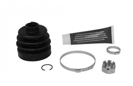 Пильник шрус гумовий + змазка Metelli 13-0400