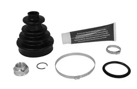 Пильник шрус гумовий + змазка Metelli 13-0459