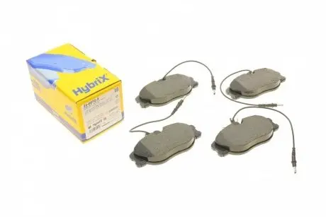 Передние тормозные колодки Citroen Jumpy/Evasion/Fiat Scudo/Peugeot Expert/806 95-06 (+датчики) Metelli 22-0072-3